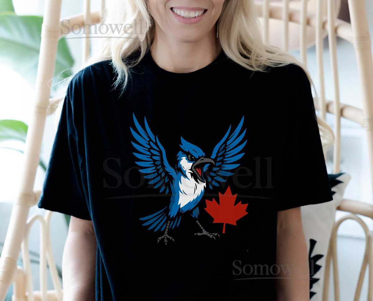 Canadian Blue Jay Shirt for Toronto Fan Canada T-Shirt for Baseball Lovers Canadian Tee for Professional Sports Enthusiasts_150