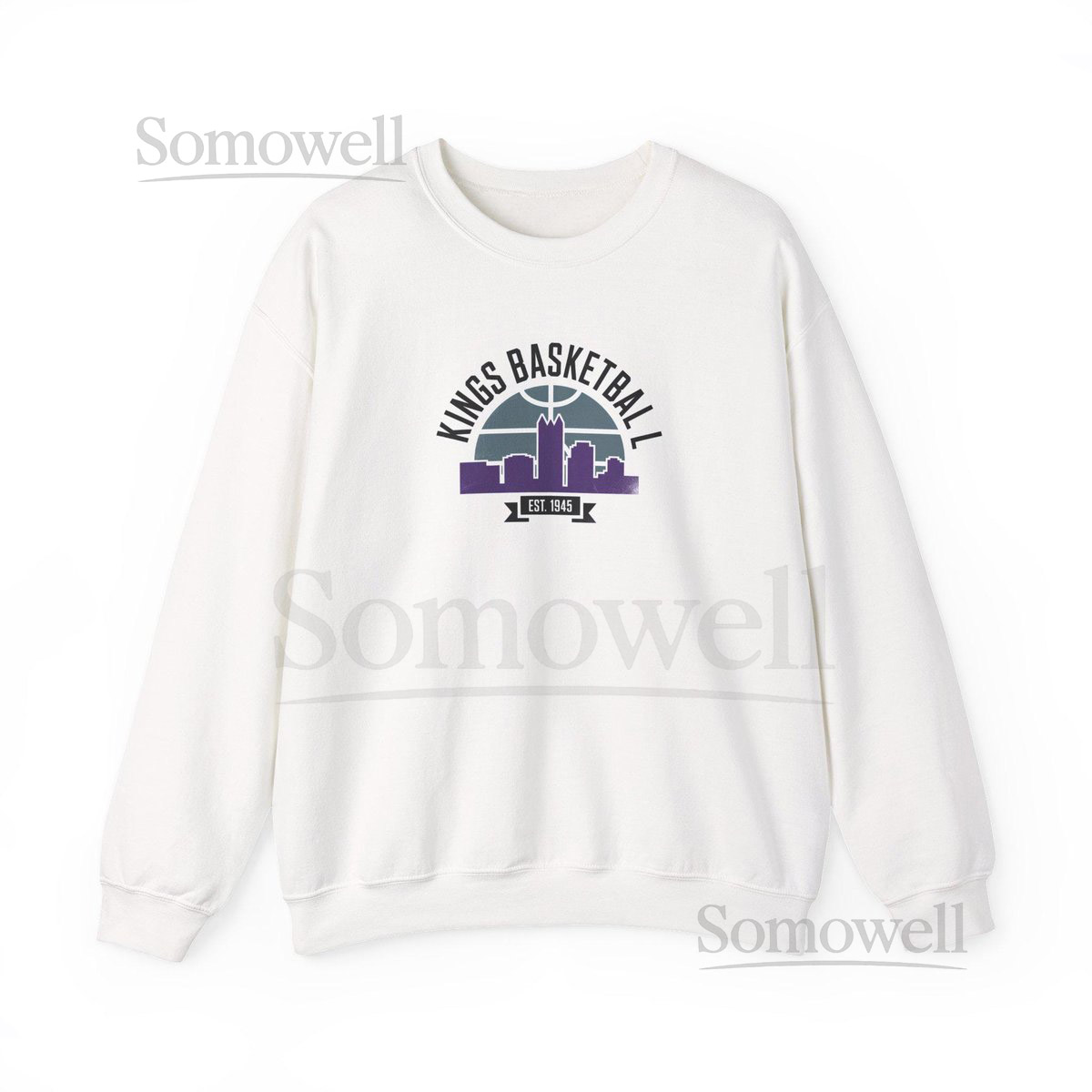 Sacramento Kings Basketball Crewneck Sweatshirt Unisex Sports Apparel_99