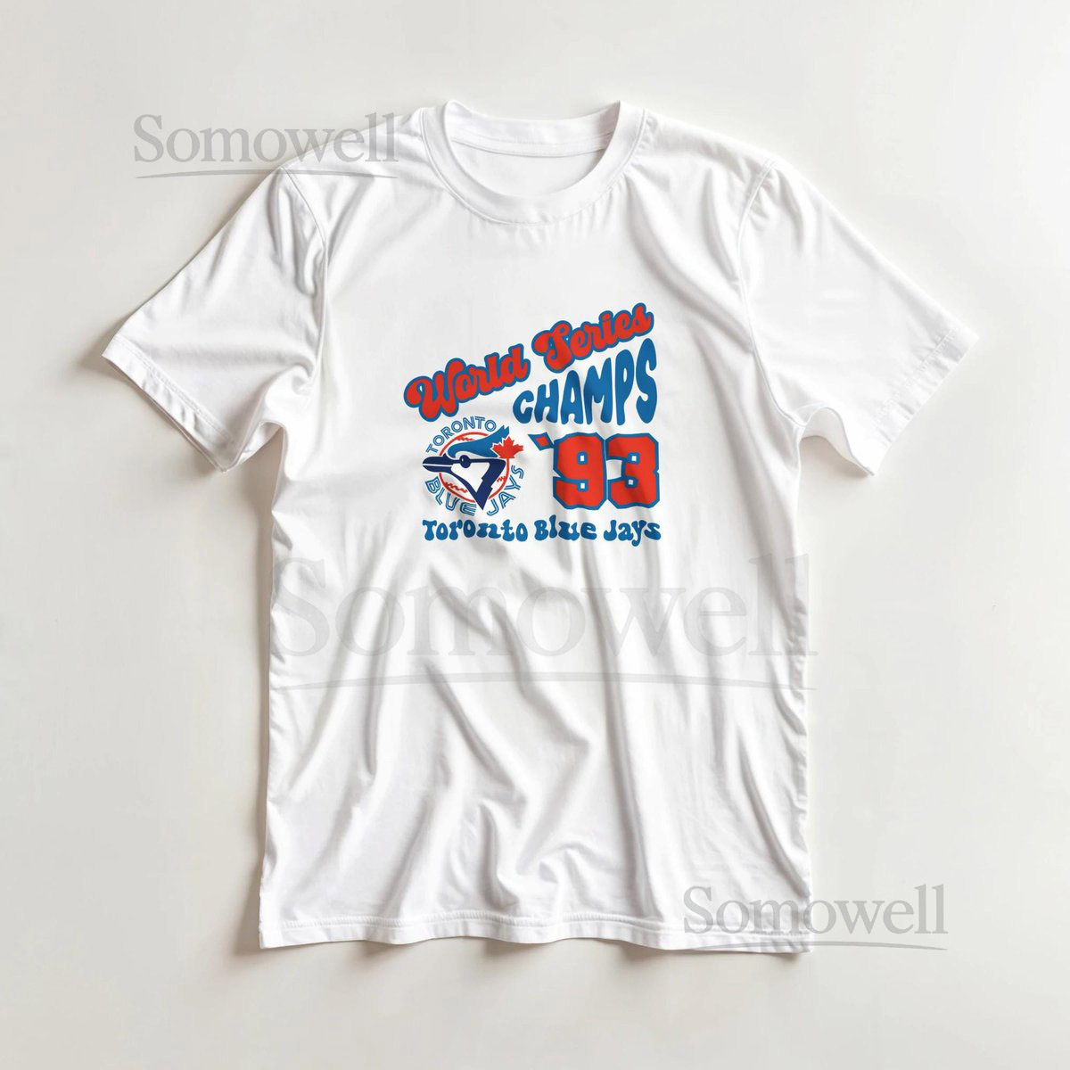 Toronto Blue Jays 1993 World Series Champs T-Shirt - Retro Baseball Tee_302