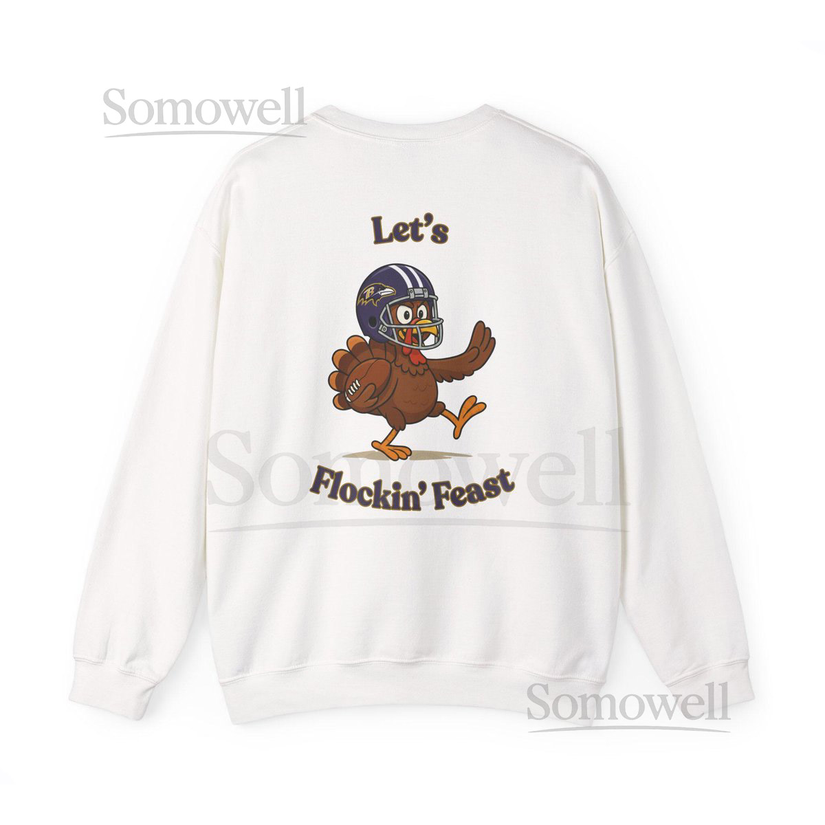 Baltimore Ravens Thanksgiving Turkey Sweatshirt Football Fan Gift_160