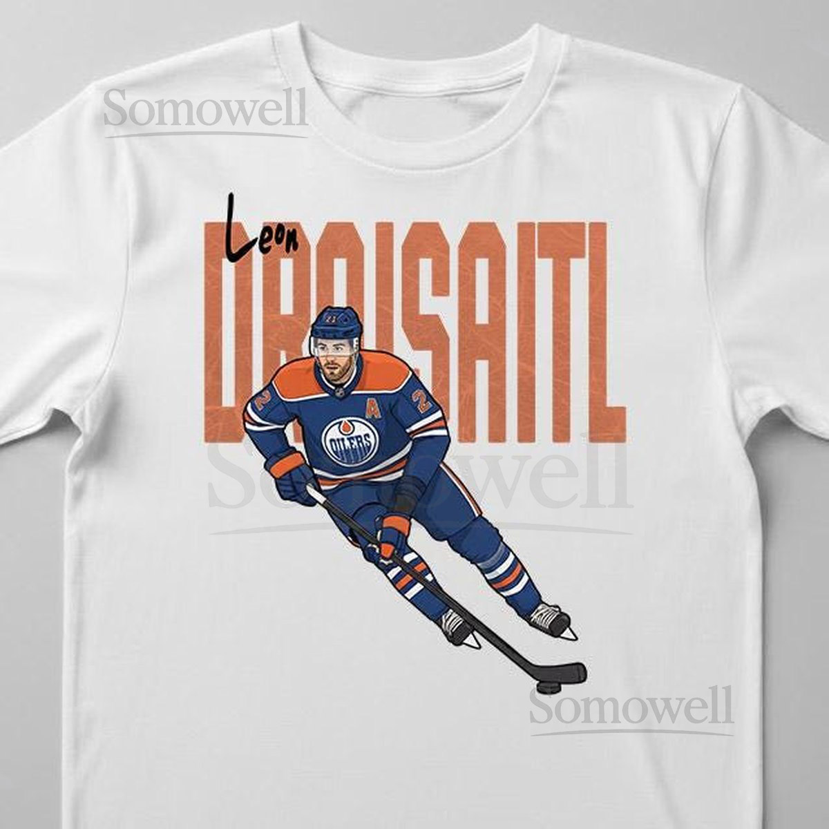 Leon Draisaitl Edmonton Oilers Unisex Ice Hockey Fan T-Shirt and Sweatshirt for Kids and Adults_72