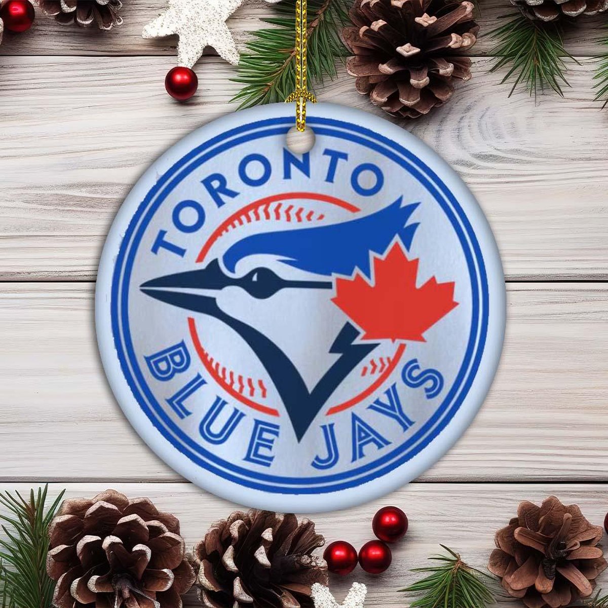 Blue Jays Ornament Baseball Ornament Blue Jays Christmas Ornament Champion Gift for Ornaments for fan