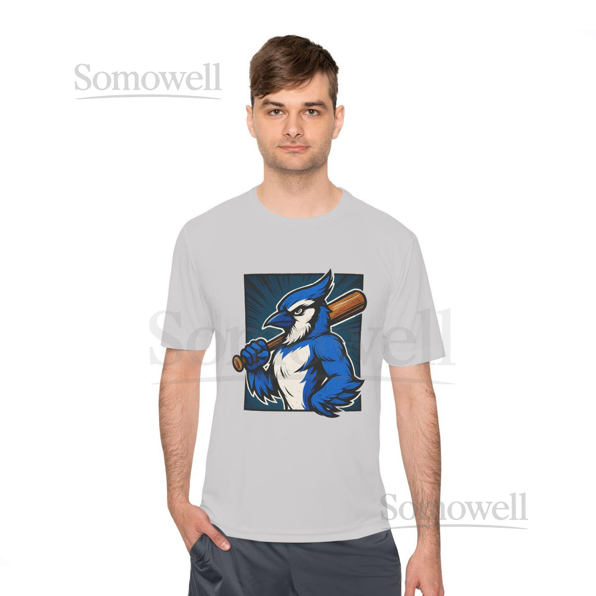 Blue Jays Going All the Way Moisture Wicking Tee Unisex Workout Shirt Fitness Top Sports Fan Gift Athletic Tee Gym Shirt_138