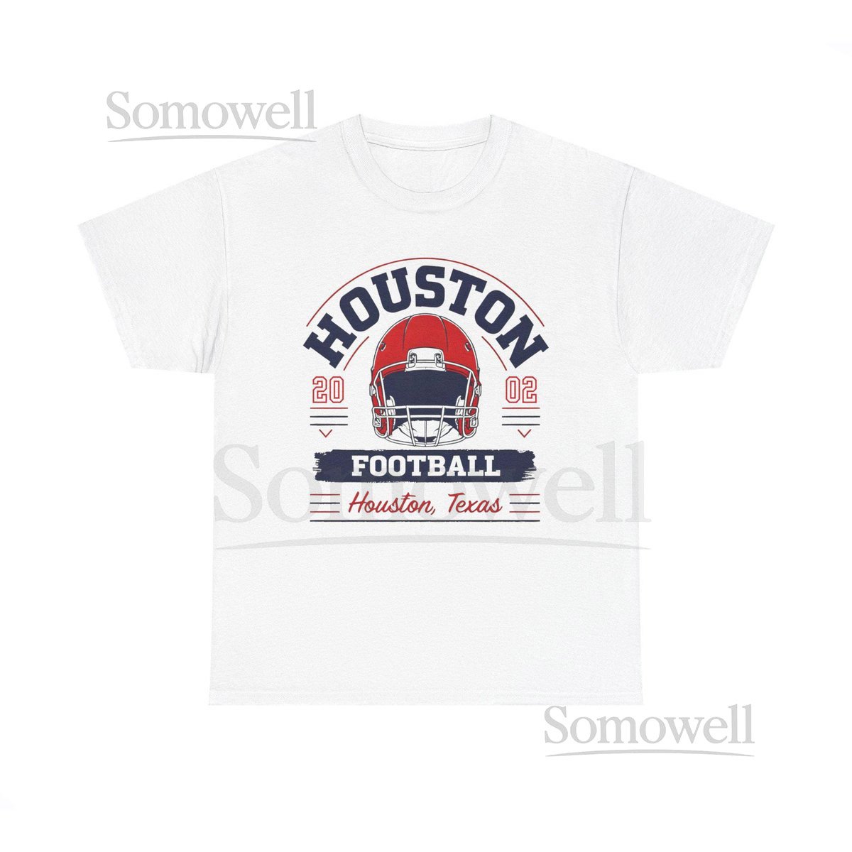 Houston Texans Football T-Shirt Unisex Heavy Cotton Game D_330