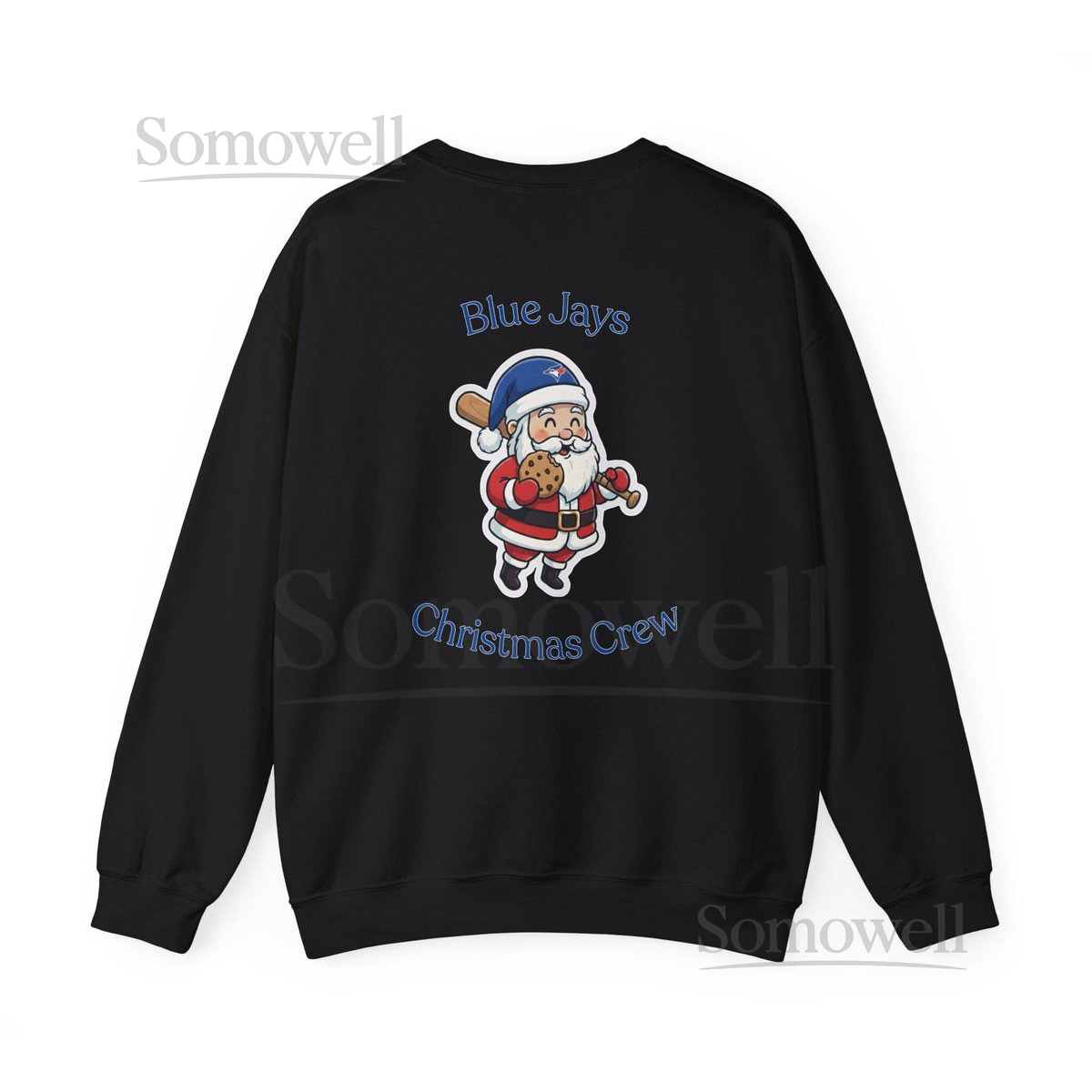 Toronto Blue Jays Christmas Santa Sweatshirt - Baseball Fan Gift_874