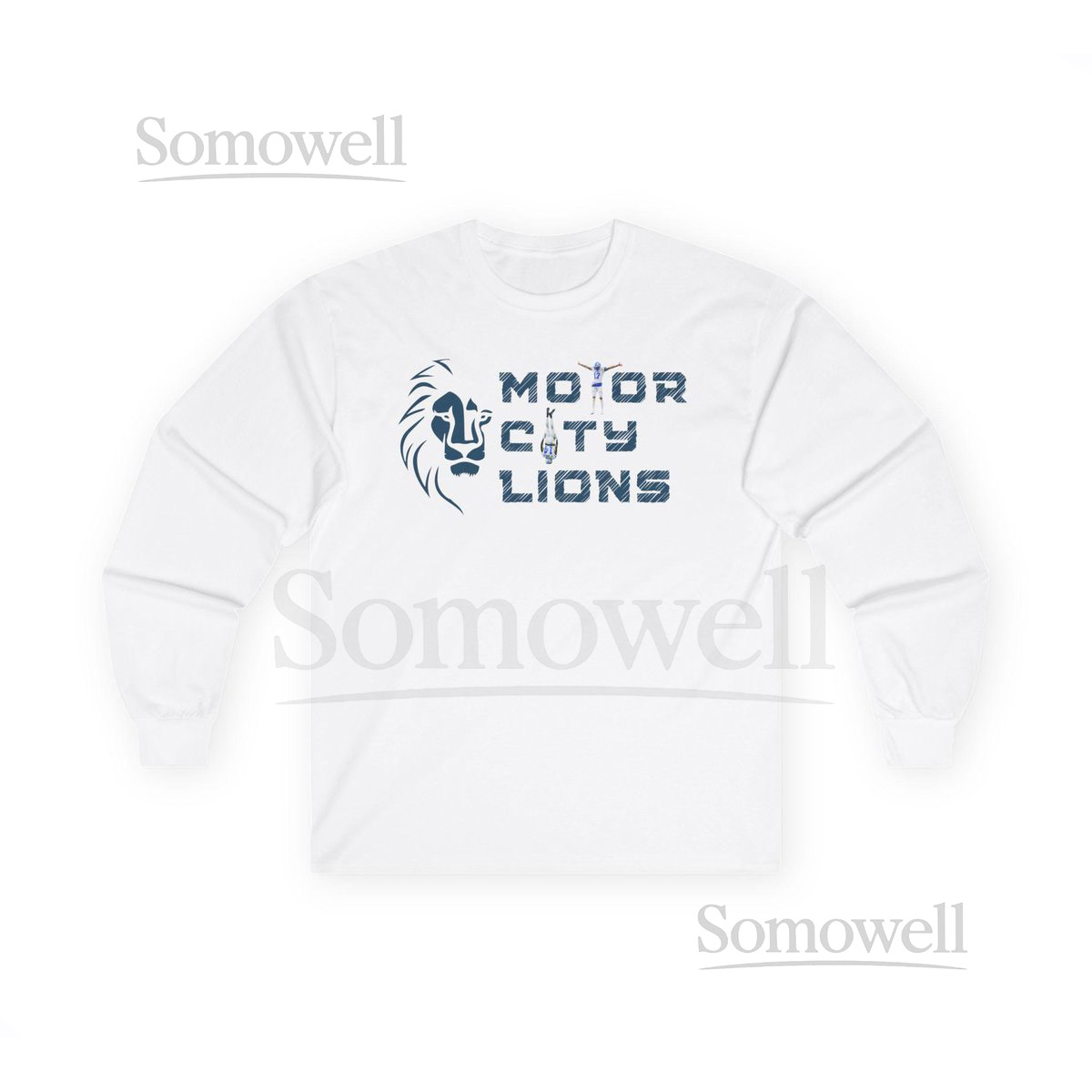 Detroit Lions Long Sleeve Shirt Detroit Lions Shirt Detroit Football Jersey Shirt Detroit Lions Super Bowl Detroit Jersey Detroit NFL Merch_186