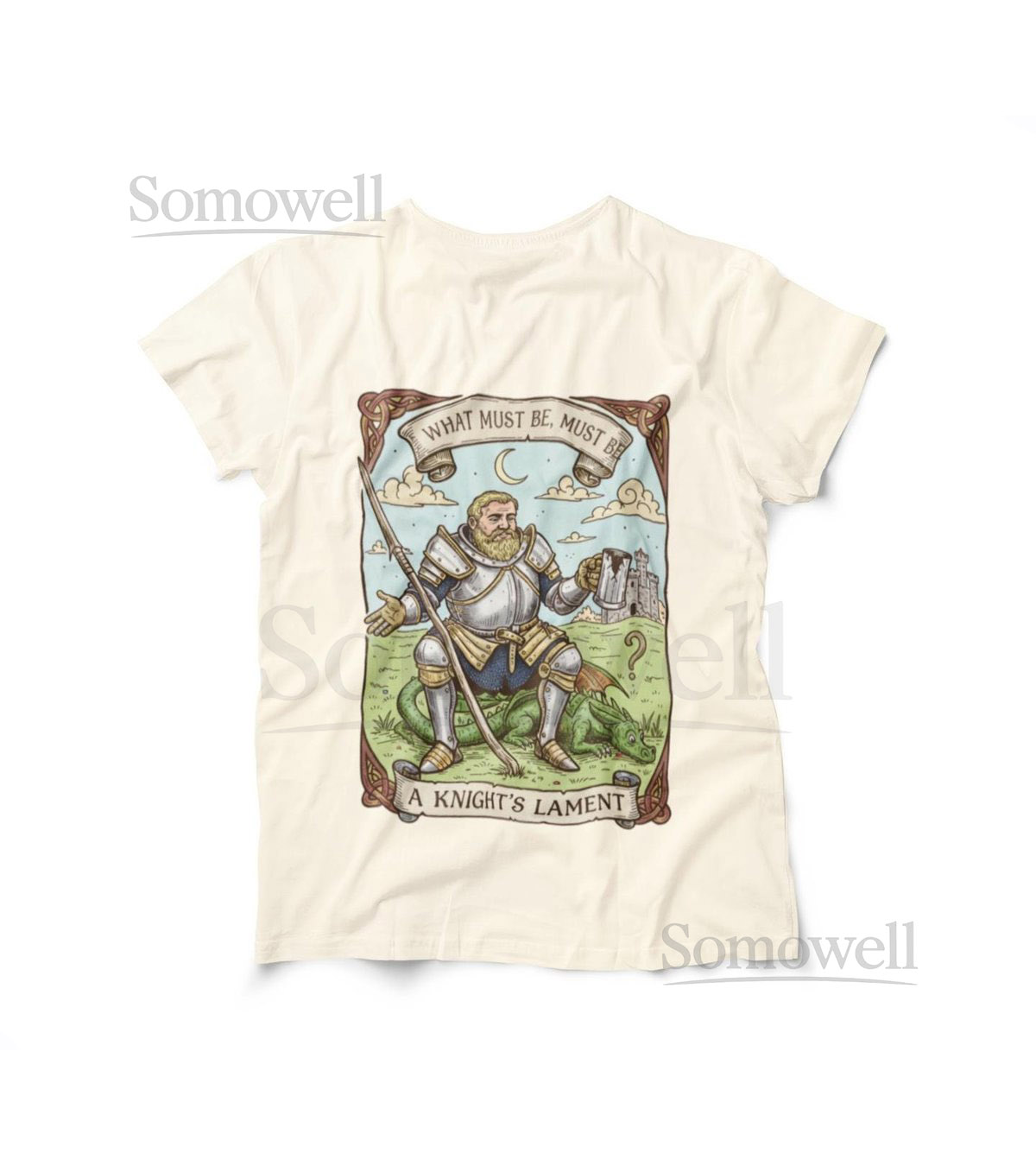 A Knight's Lament Unisex T-Shirt Fantasy Knigh_5