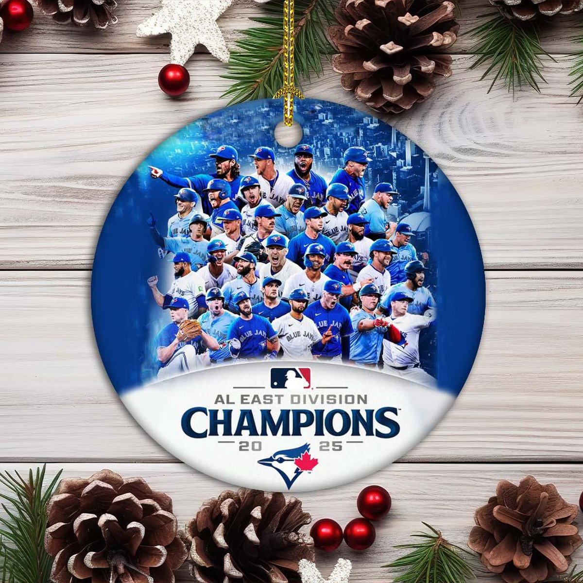 Blue Jays Christmas Ornament Blue Jays Ornament Baseball Ornament Champion Gift for Ornaments Decor