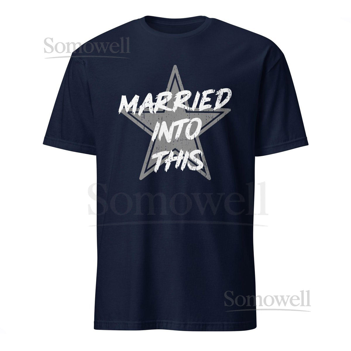 Dallas Football Married Into This Shirt Funny Wife Husband Fan Tee Unisex_219