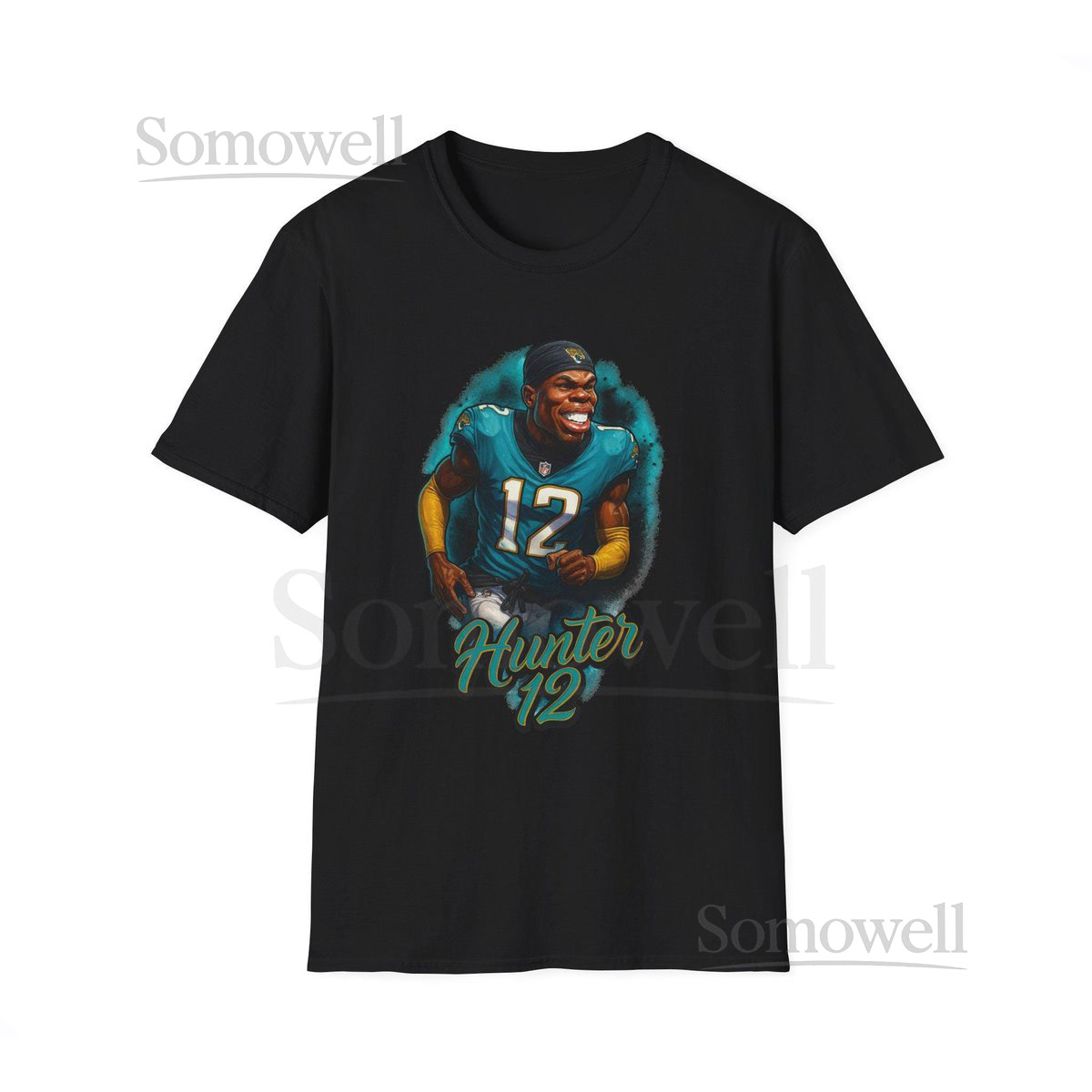 Travis Hunter Jacksonville Jaguars Cartoon Caricature Shirt _904