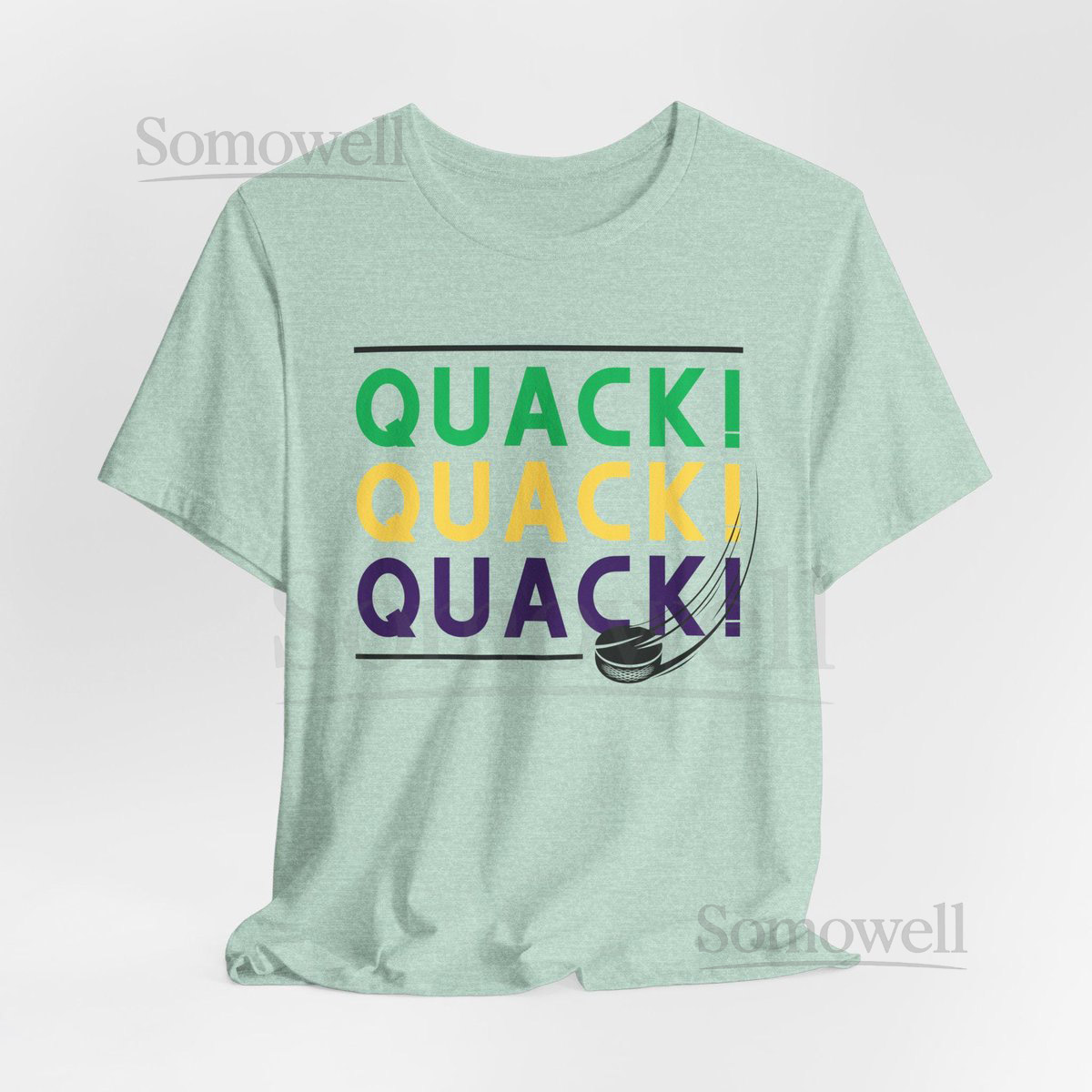 Mighty Ducks Shirt Quack Adult Disney Hockey Tee_297
