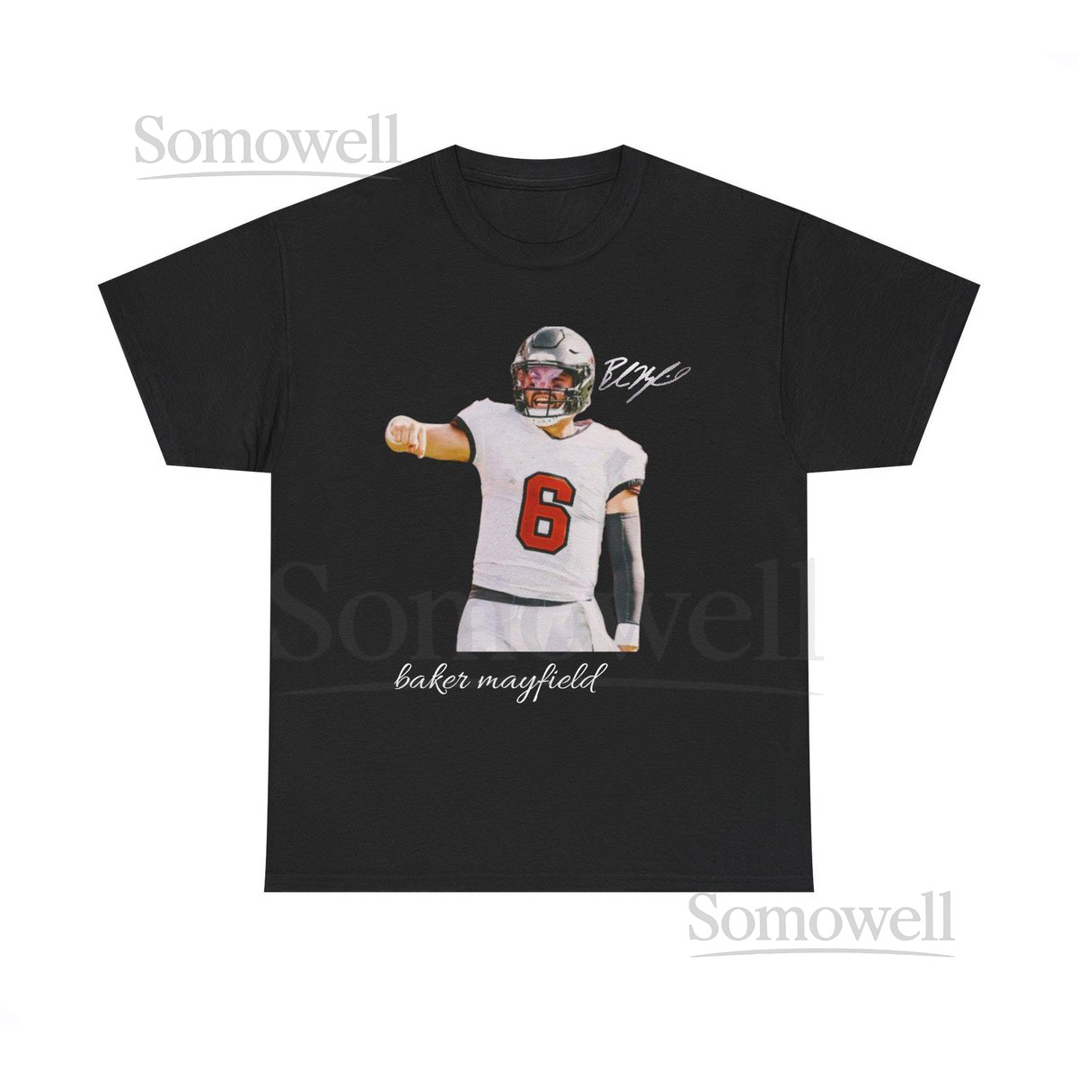 Baker Mayfield Tampa Bay Buccaneers T Shirt Autograph Edition_41