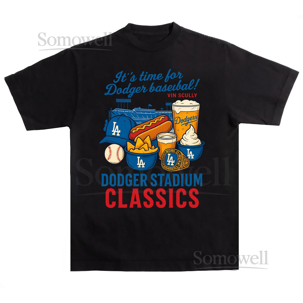 LA Dodger Food Tee_517