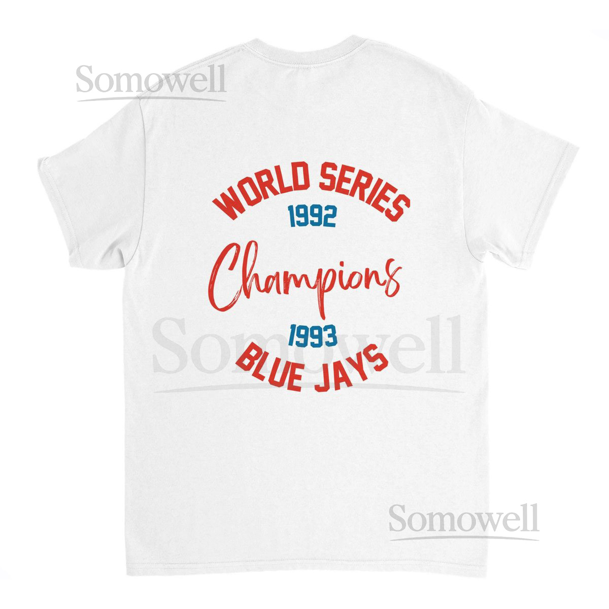 Retro Blue Jays World Series Champions Tee Vintage Toronto Baseball Shirt_748