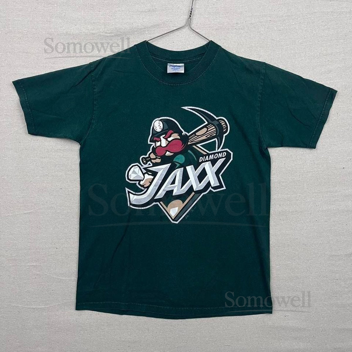 2007 Majestic Minor League Baseball MiLB West Tennessee Diamond Jaxx Tee Shirt_11