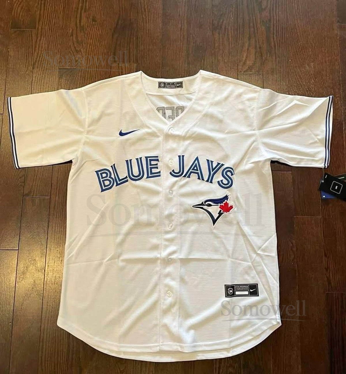 MLB Toronto Blue Jays Vladimir Guerrero Jr Sewn 27 Jersey 4XL White NWT_699