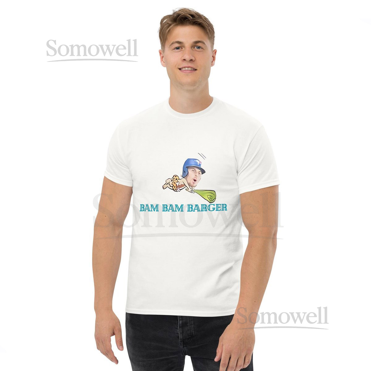 BAM BAM BARGER Baseball Tee - Unisex Classic Fit_56