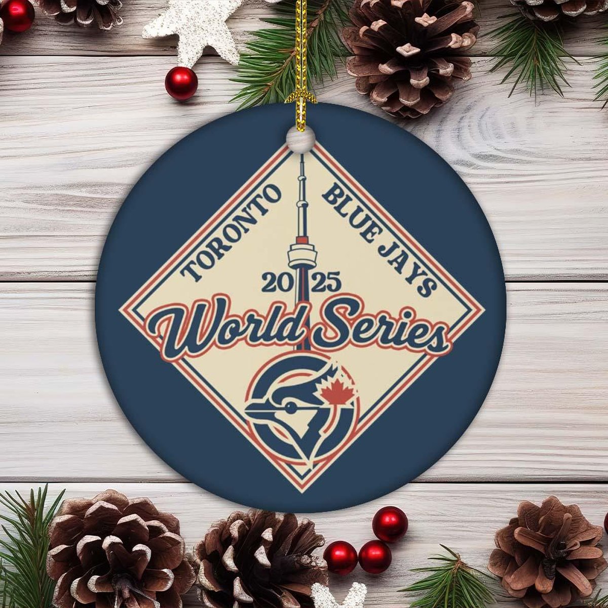 Blue Jays Christmas Ornament Blue Jays Ornament Baseball Ornament Champion Gift for Ornaments Decor Christmas Ornament