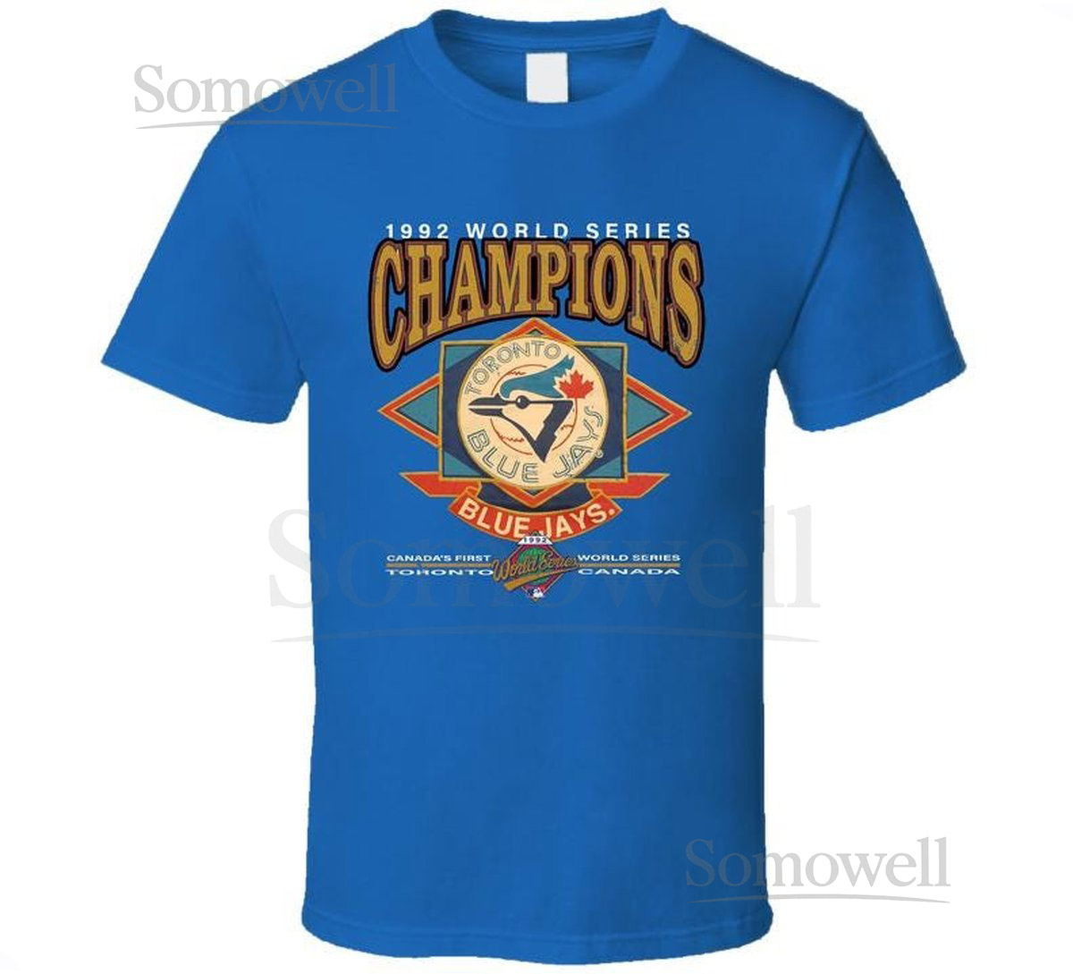 1992 World Series Champions Toronto Baseball Fan Vintage Look T Shirt_5