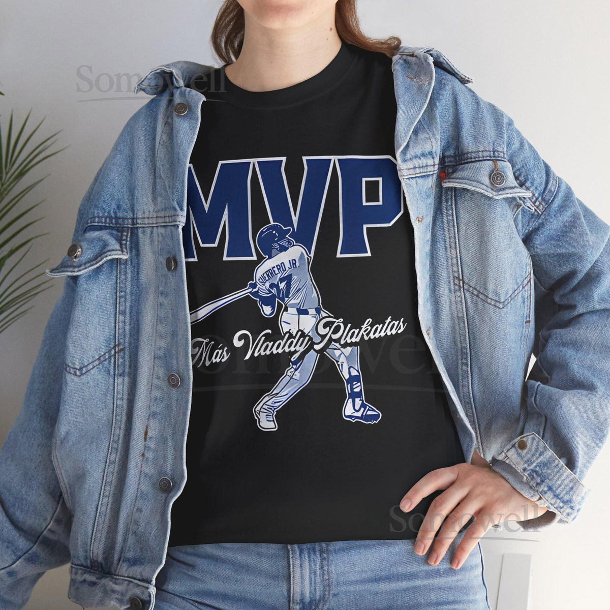 Más Vladdy Plakitas MVP Toronto Blue Jays Baseball MLB 2025 shirt Baseball Fan Apparel Sports Gift Casual Wear Unique Graphic Tee_673