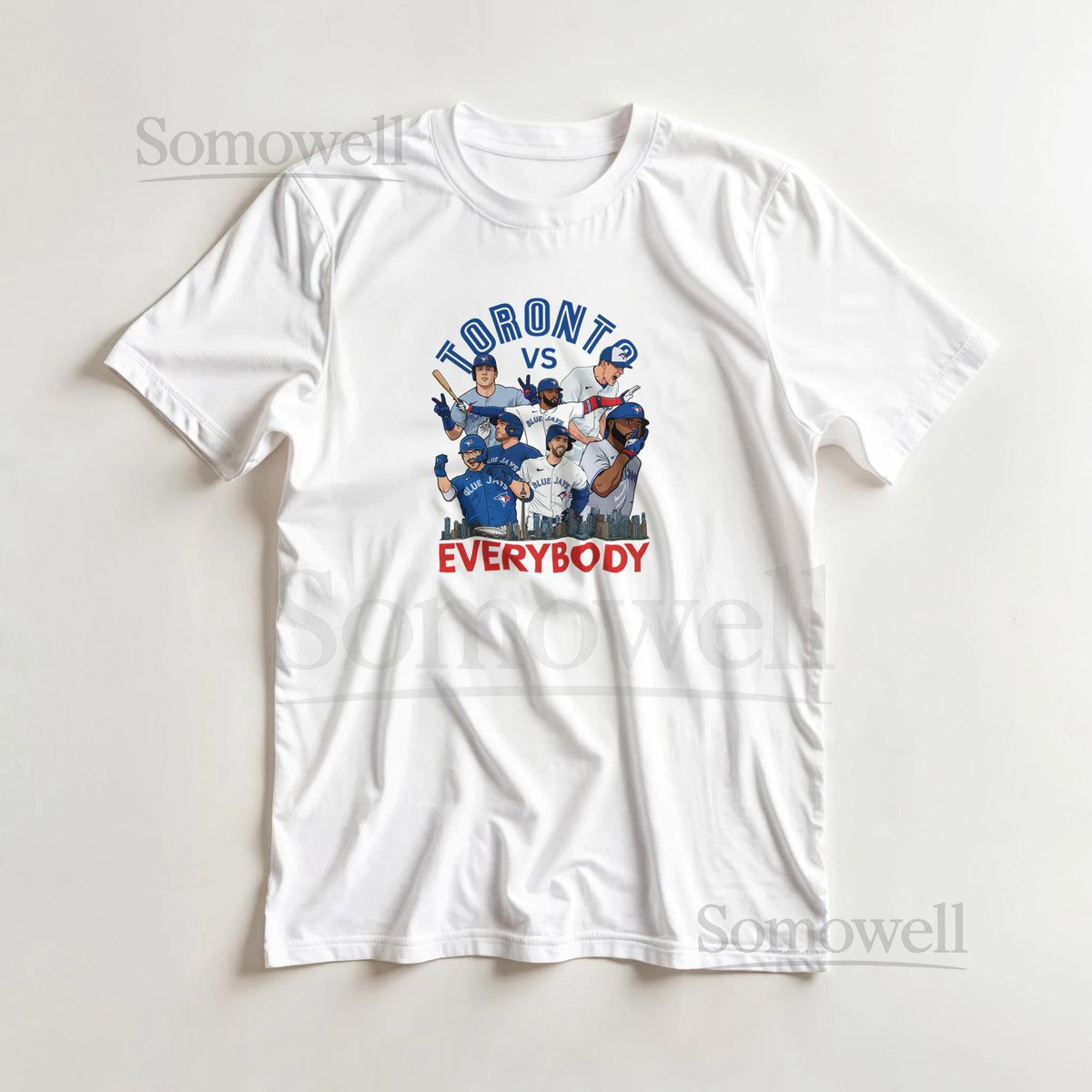 Toronto Blue Jays T-Shirt Toronto VS Everybody Fan Merch_335