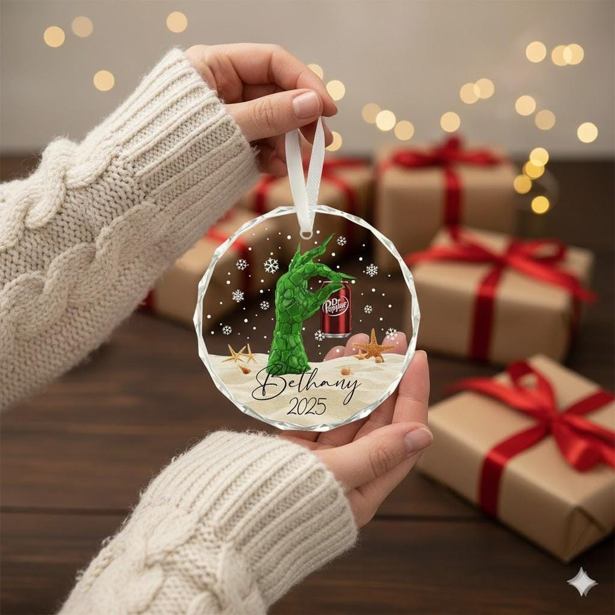 Grinch Dr Pepper Acrylic Ornament The Grinch Xmas Decor Merry Grinchmas Merry Grinchmas Dr Pepper Ornament Grinchy Dr Pepper Xmas Gift