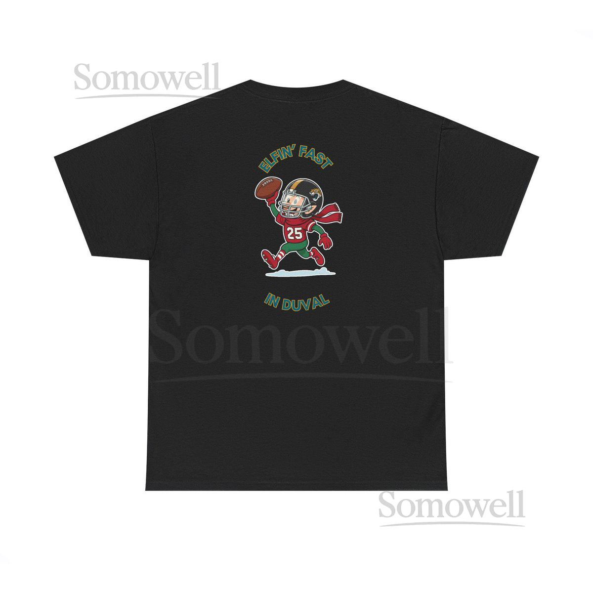 Jacksonville Jaguars Christmas Tee NFL Football Fan_641