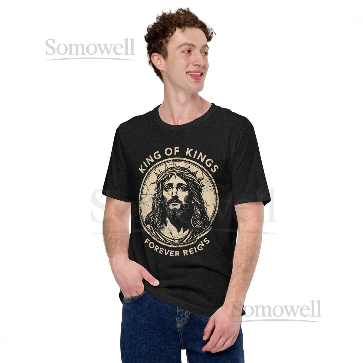 King of Kings Forever Reigns T-Shirt Unisex Bella Canvas Fit_223