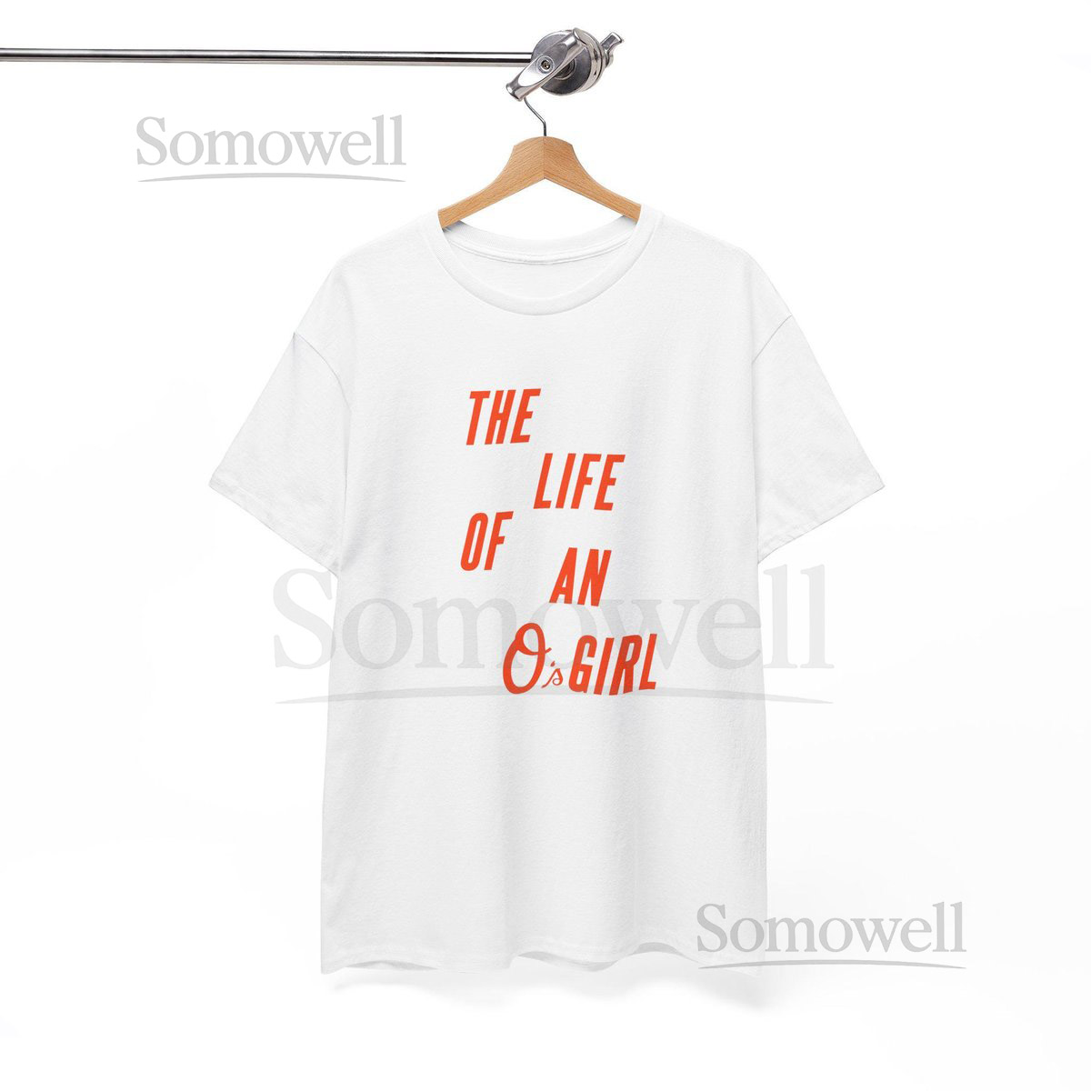 Life of an Os Girl Shirt Baltimore Baseball Tee Orioles Fan Gift Womens Game Day Shirt Camden Yards Outfit Maryland Pride Tee MD_384