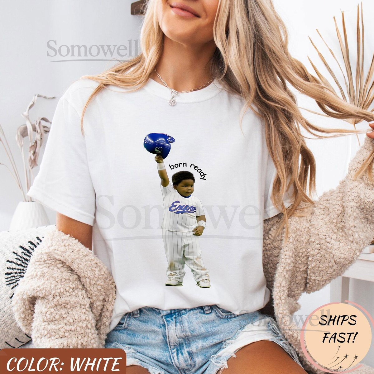 Born Ready Vladimir Guerrero Jr. T Shirt_175