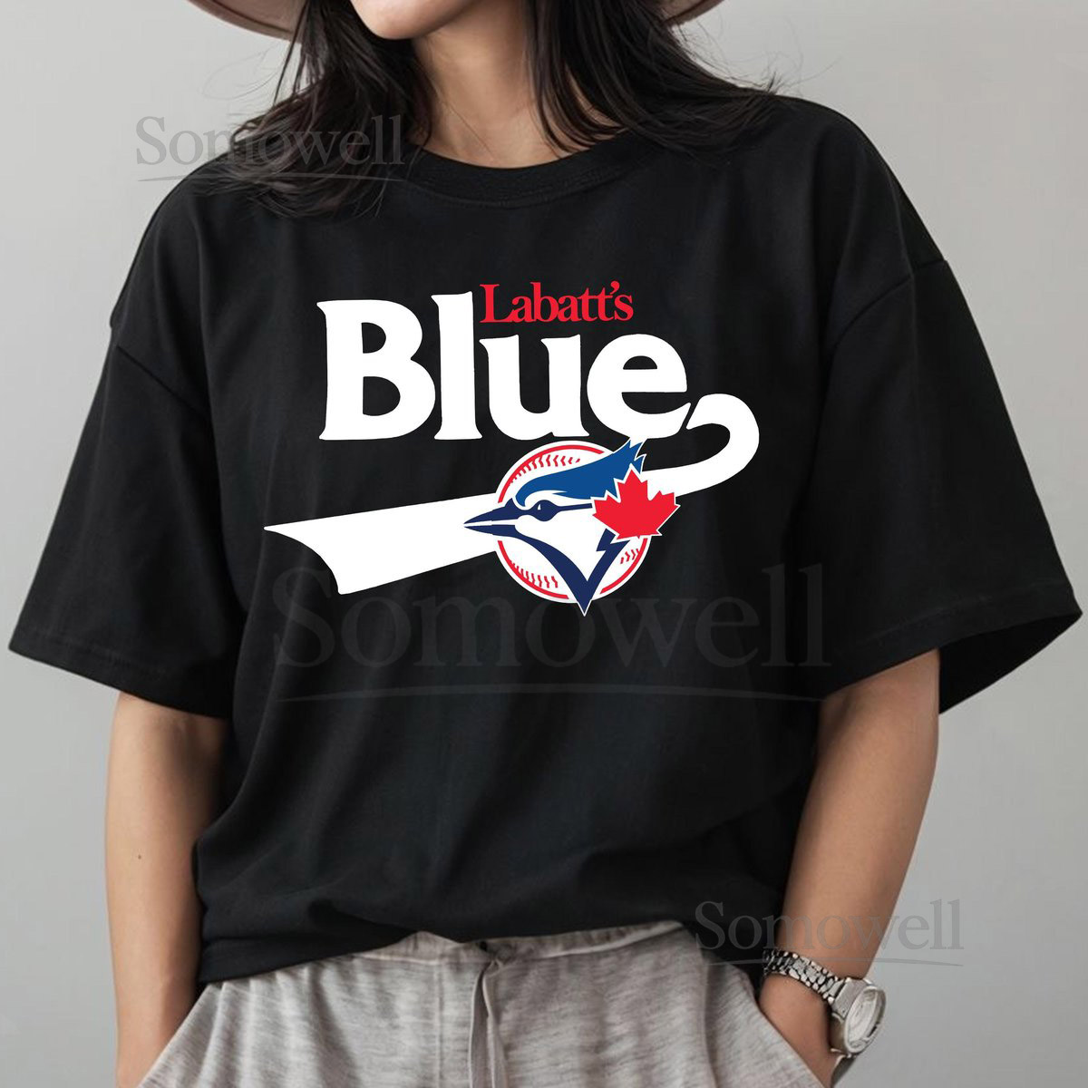 Stephen Amell Blue Jays Labatt's Blue Unisex T-Shirt Toronto Gift For Baseball Fans Shirt_794