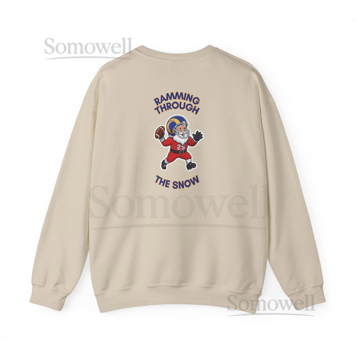 Los Angeles Rams Christmas Sweatshirt Football Fan Holiday Crewneck_97