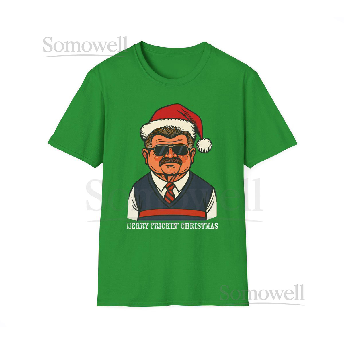 Ditka Claus T-Shirt - Funny Chicago Bears Christmas Unisex Softstyle T-Shirt_620