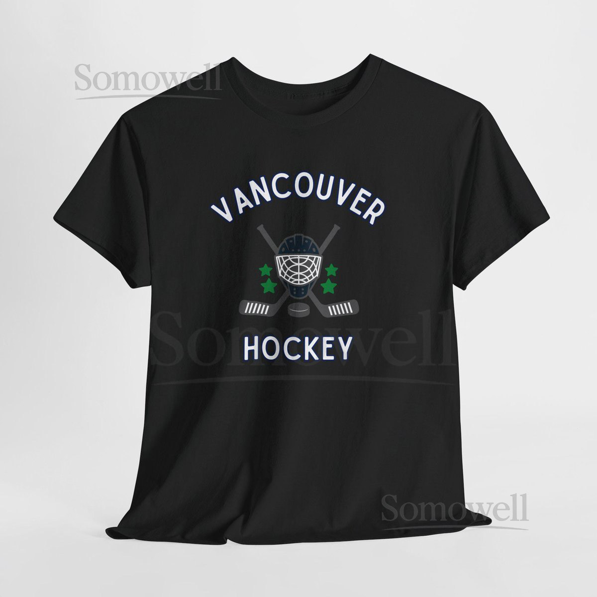 Vancouver Hockey Tee Comfortable Sports T-Shirt Unisex Cotton Shirt for Fans Great for Games and Competitions Gift for Hockey _664