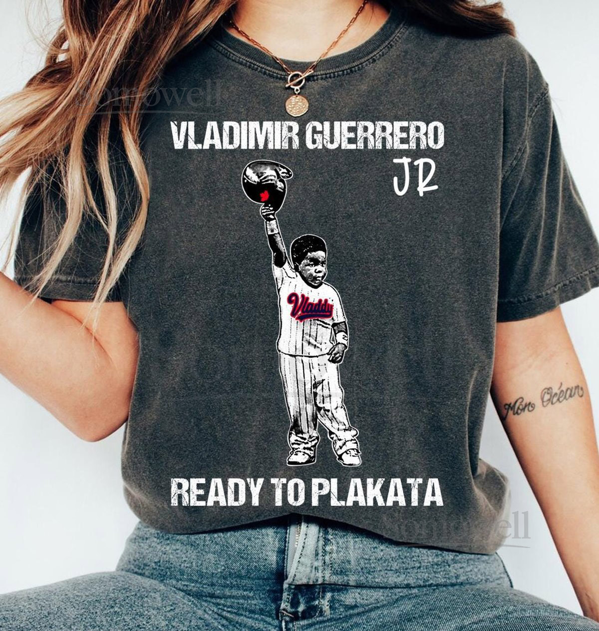 Comfort Colors Born Ready Vladimir Guerrero Jr Shirt Baby Vladdy Shirts Bo Bichette Tee Born Ready Bo Bichette_226