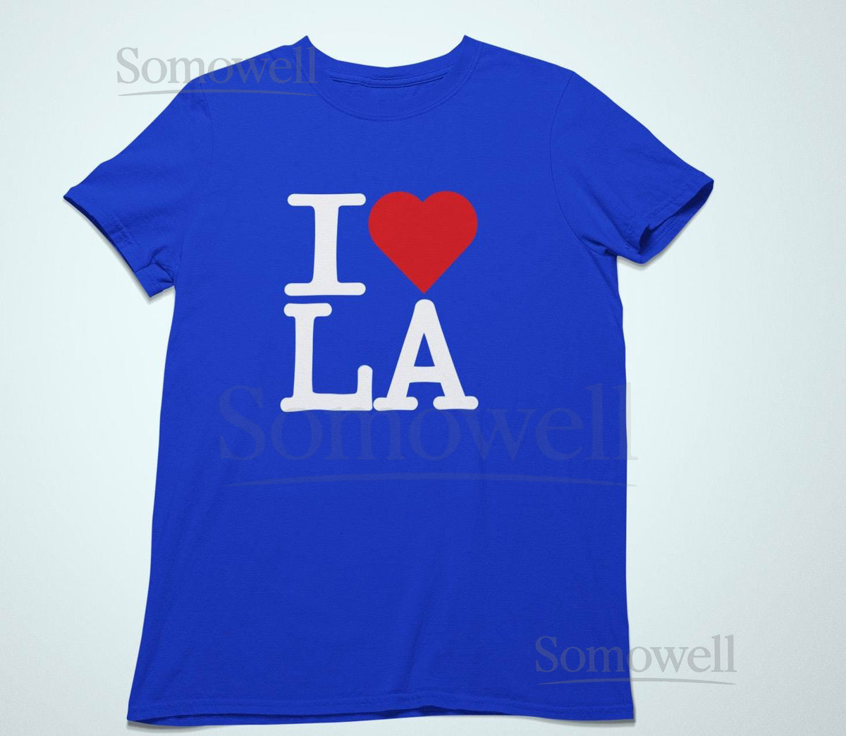 Los Angeles Dodgers Fan T-Shirt I Heart LA Tee Baseball Fan Gift_625