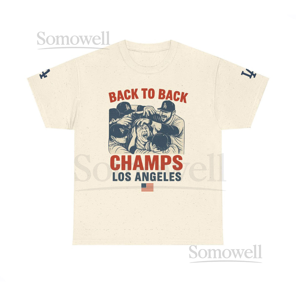 2025 Dodgers World Series Champions Shirt Back to Back Champs Los Angeles Tee Vintage Baseball Fan T-Shirt Retro Distressed USA Design_3