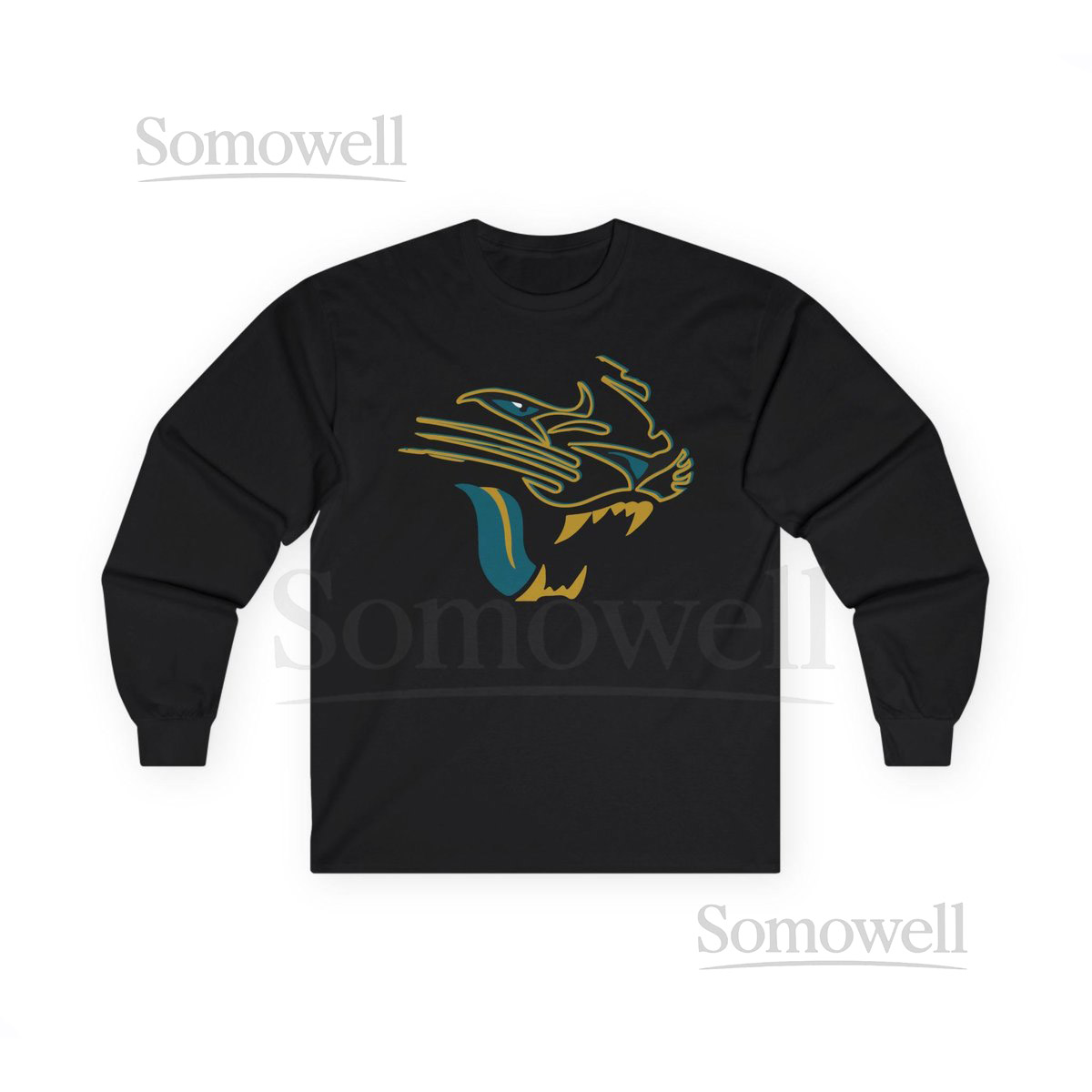 Long Sleeve Jags Football shirt Jags throwback Jacksonville Football Team Duuuval till we die Unique Jaguars vintage design D_757