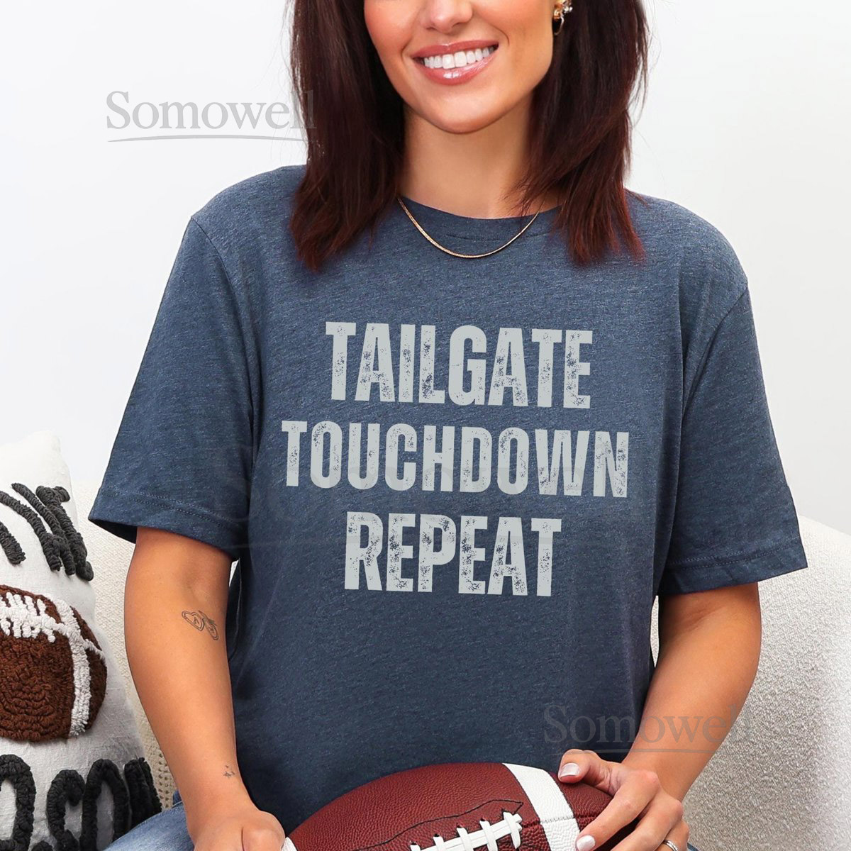 Dallas Football Varsity Shirt Bella Canvas Game Day Tee Retro Cowboy Football T-Shirt Sunday Tailgate Look Vintage Dallas Football Tee_259