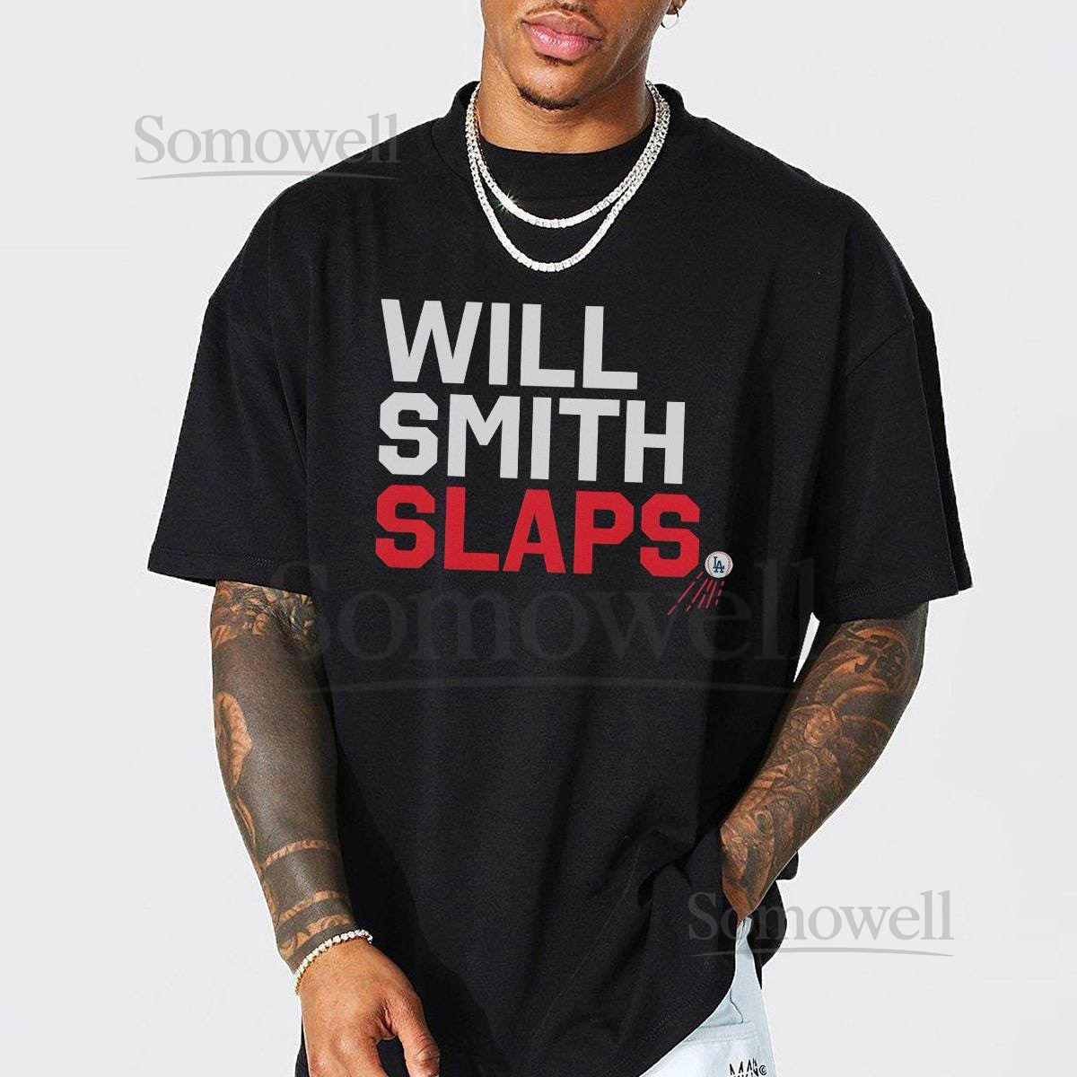 LA Baseball Will Smith Slaps T-Shirt Will Smith Shirts World Champs Shirt La Baseball Fan Tee Champions Shirts Baseball Fan Gift_511