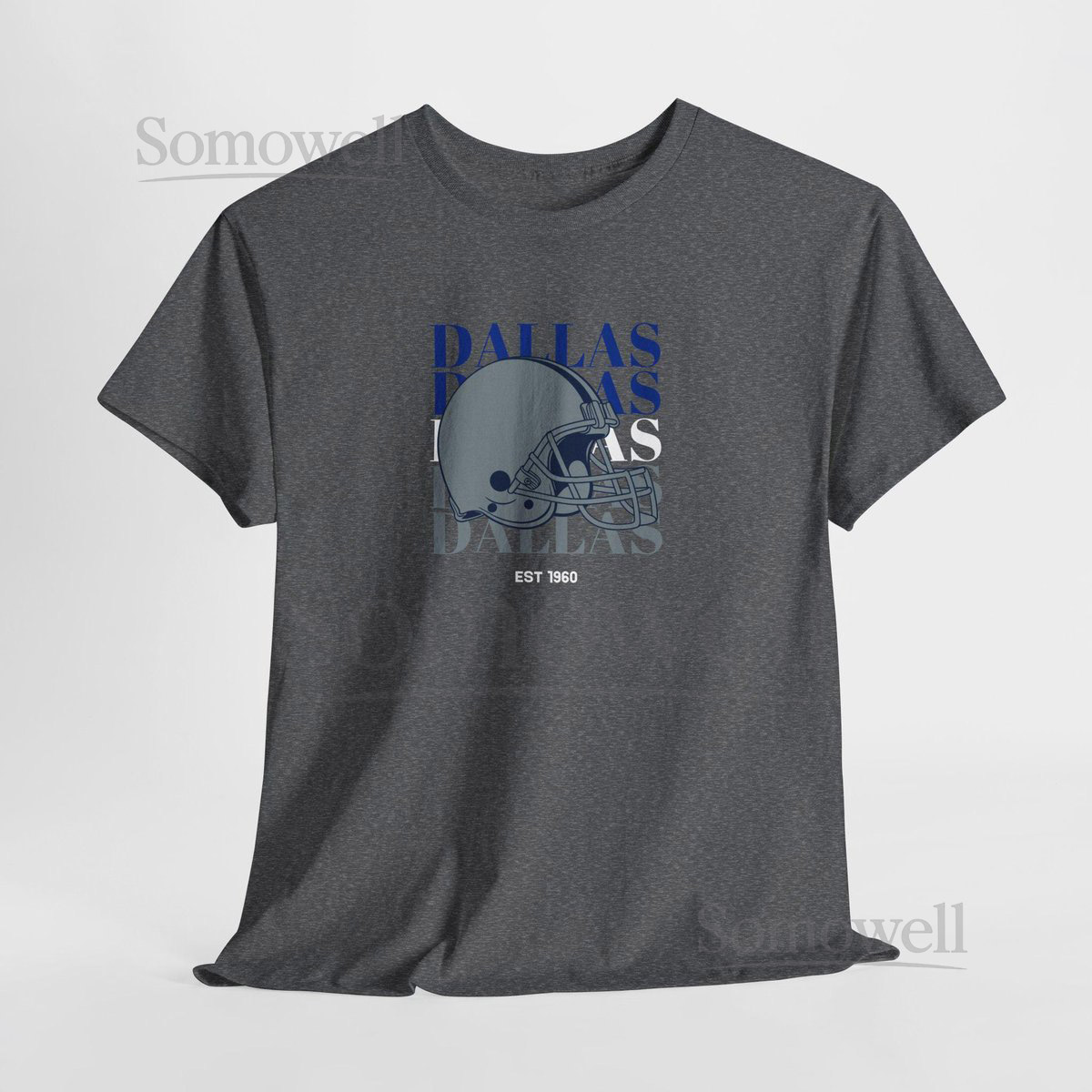 Dallas Football Graphic Tee Unisex Heavy Cotton Shirt Sports Fan Apparel Game Day Outfit Gift for HimHer Casual Wear_214
