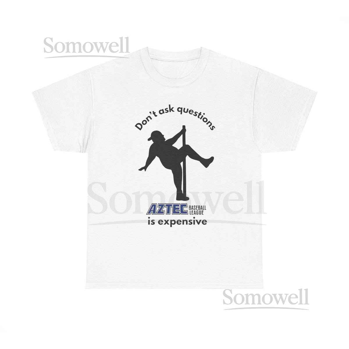 Aztec Baseball League Players Funny T Shirt Baseball Tee Sports Fan Gift Unisex Tee Shirt Cotton Tee_40