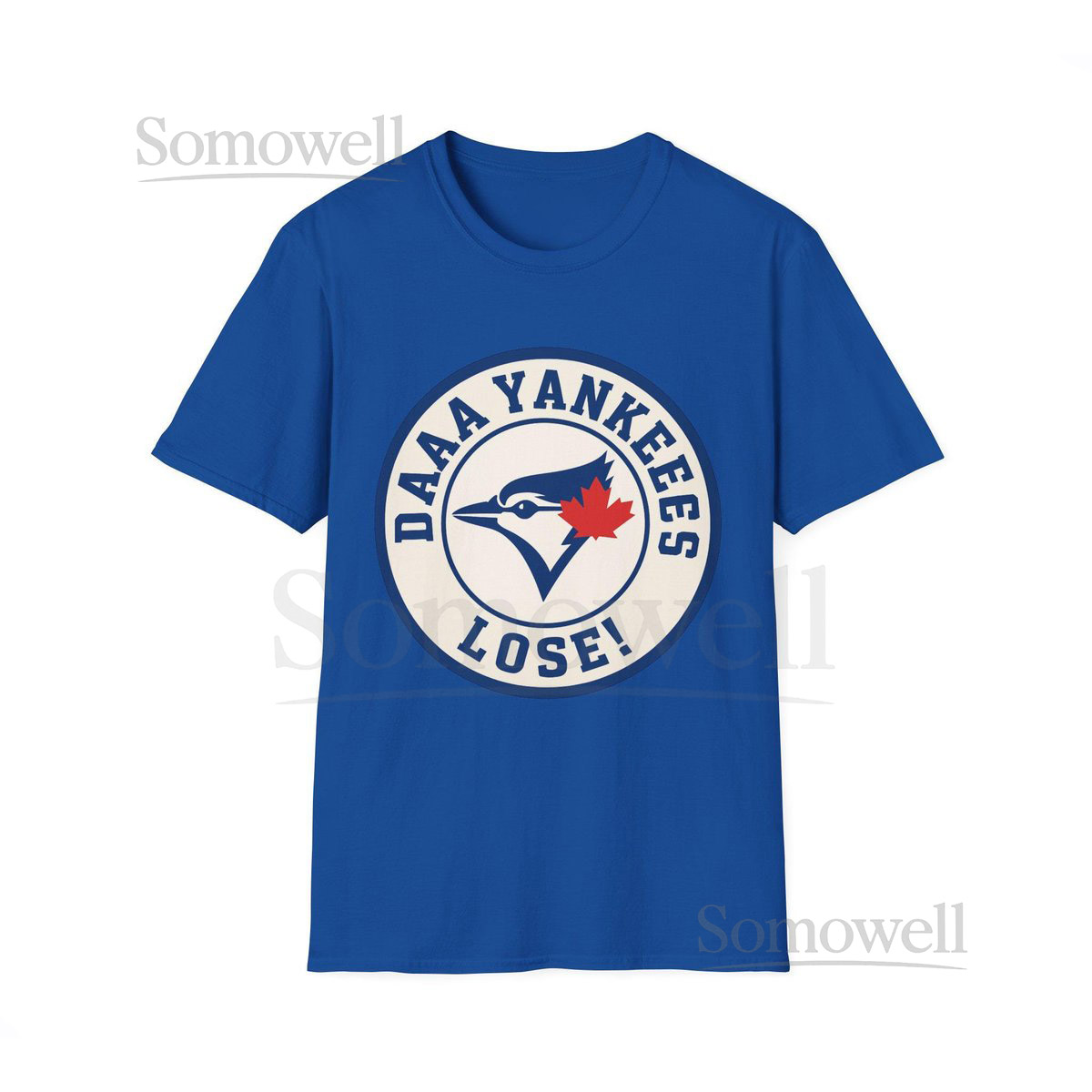 DAAA Yankees Lose Toronto Blue Jays Shirt - MLB - Baseball - Bold Graphic Design Royal Blue Sports Tee Vladimir Guerrero Jr_257