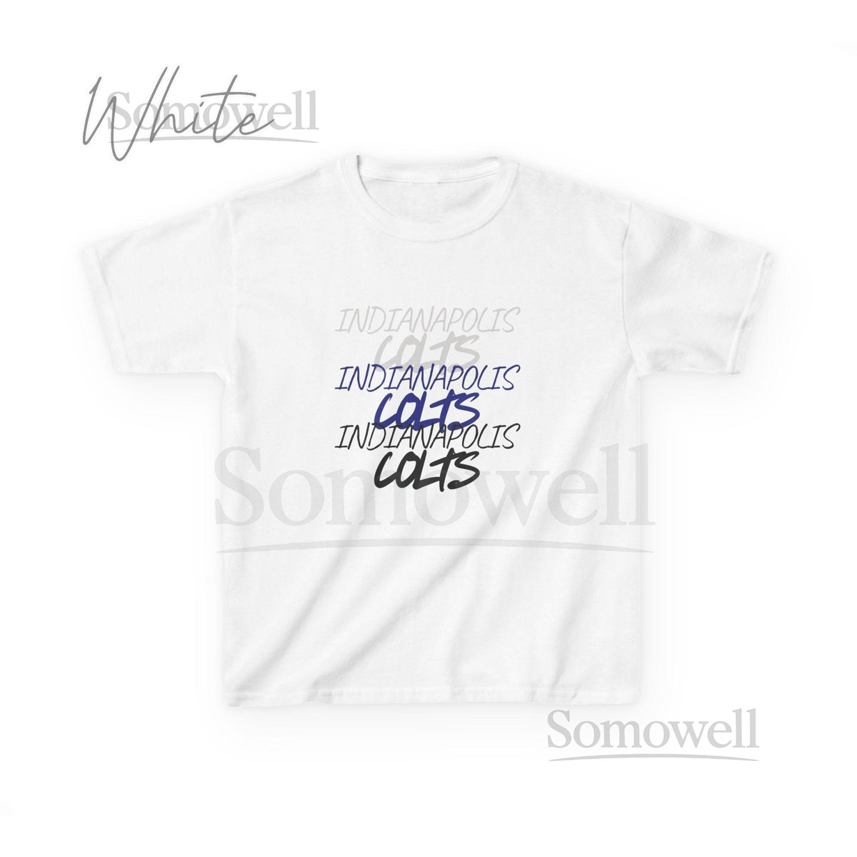 Kids Casual Indianapolis Colts Tee Sports Fan_743