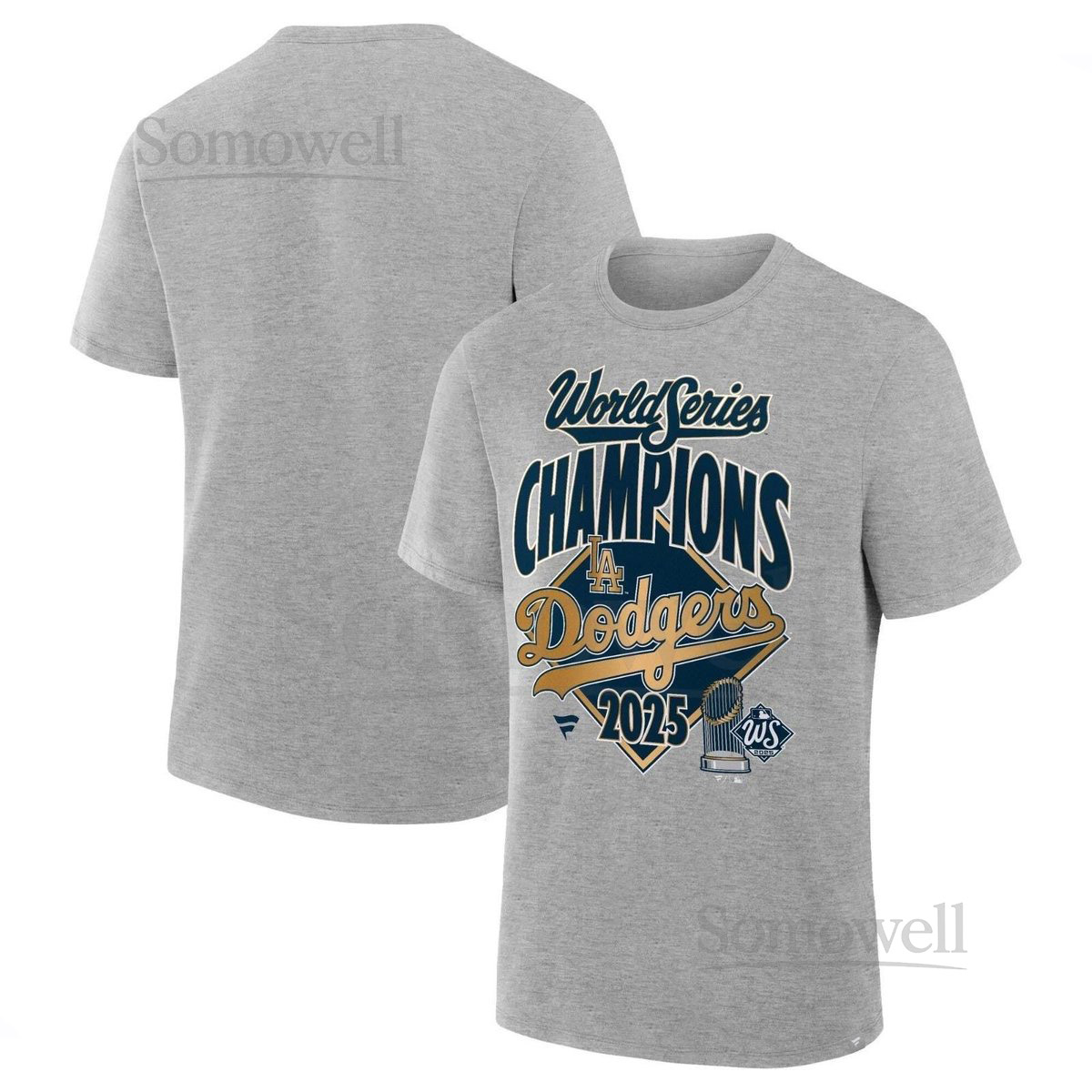 LA Dodgers World Series Champions Back To Back 2024-2025 T-Shirt_549