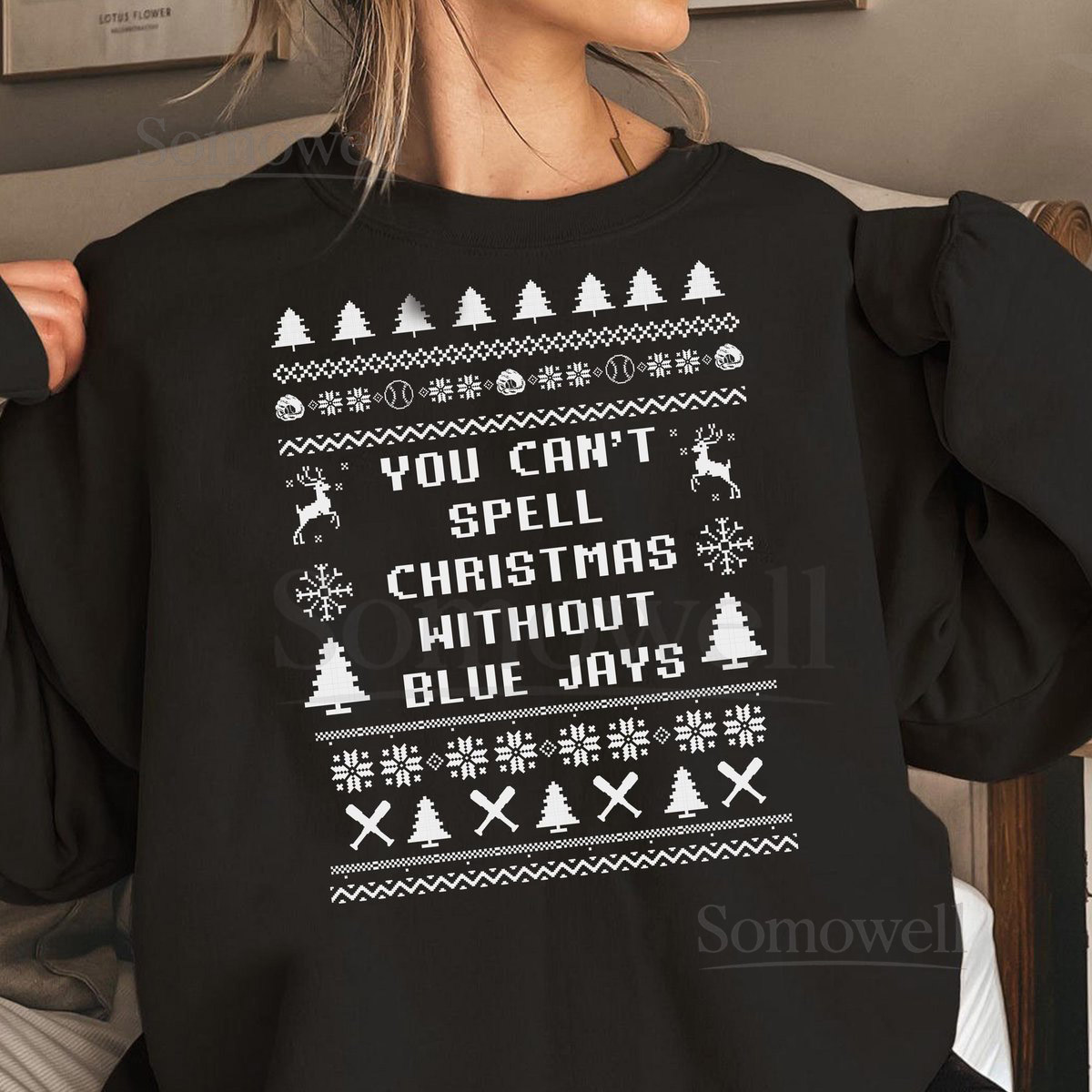 Toronto Blue Jays Ugly Christmas Sweatshirt MLB Festive Gift_913