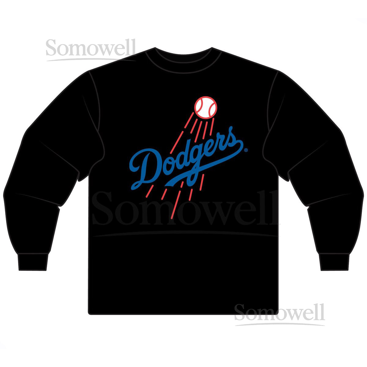 LOS ANGELES DODGERS Long Sleeve T-Shirt_282