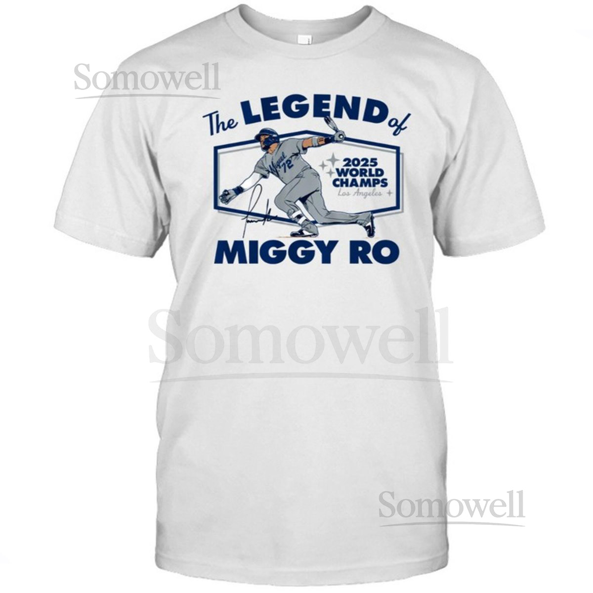 Miguel Rojas The Legend Of Miggy Ro Shirt Vintage Graphic Tee Classic Fan T Shirt Retro Streetwear Top Gift For Him_682