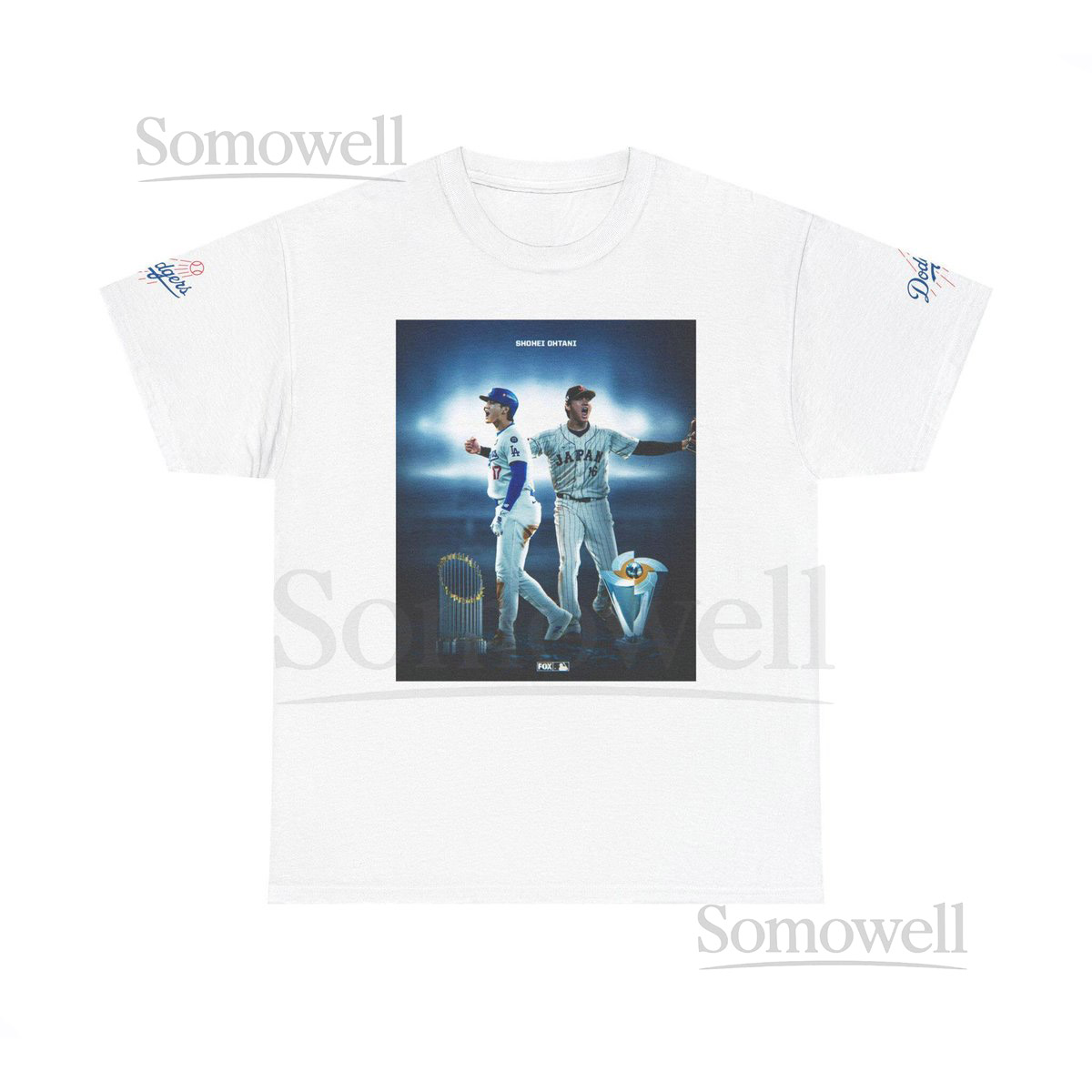 Shohei Otani LA Dodgers Vintage Baseball Graphic Tee Sports Fan Shirt Unisex Heavy Cotton Tee Gift for Athletes Retro Sportswear_783