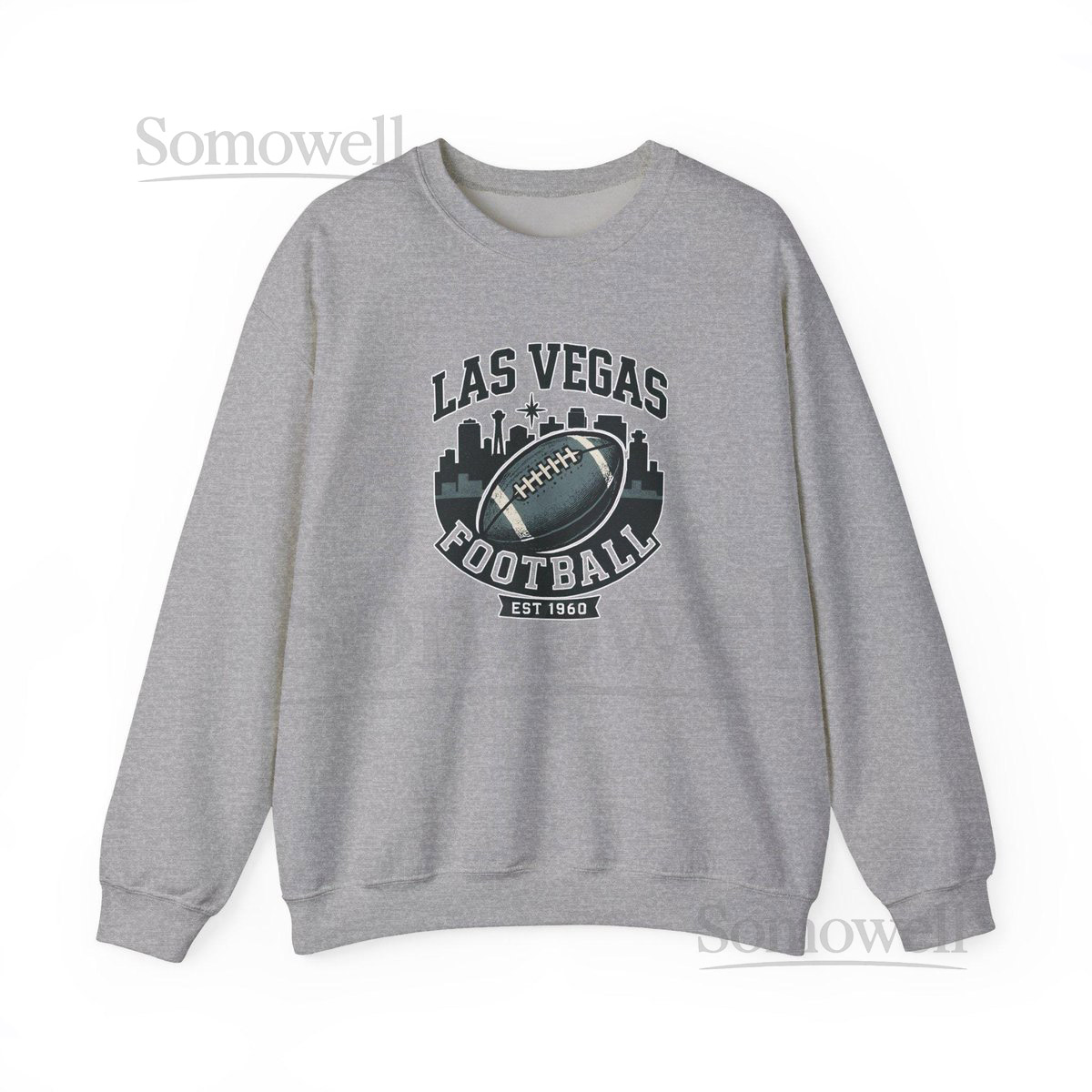 Las Vegas Raiders Sweatshirt NFL Football Team Apparel_67